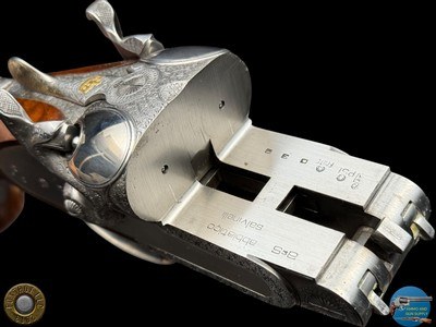 ABBIATICO & SALVINELLI (FAMARS) CASTORE 12 GA - SELF-COCKING HAMMER SXS - Image 17 of 20