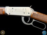 GIOVANELLI ENGRAVED WINCHESTER MODEL 84 GREAT WESTERN ARTISTS II - 945/999 - 8 of 20