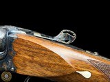 ZANARDINI - ITALY - OXFORD 9.3X74r DOUBLE RIFLE - CASE COLOR - ENGRAVED - 11 of 20