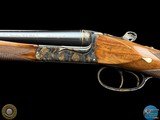 ZANARDINI - ITALY - OXFORD 9.3X74r DOUBLE RIFLE - CASE COLOR - ENGRAVED - 10 of 20