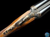 ZANARDINI - ITALY - OXFORD 9.3X74r DOUBLE RIFLE - CASE COLOR - ENGRAVED - 9 of 20