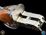 ZANARDINI - ITALY - OXFORD 9.3X74r DOUBLE RIFLE - CASE COLOR - ENGRAVED - 19 of 20