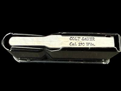 COLT SAUER | 270 WIN | DELUXE SPORTING RIFLE | QUICK-DETACH 1