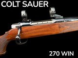 COLT SAUER | 270 WIN | DELUXE SPORTING RIFLE | QUICK-DETACH 1