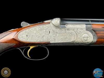 BERETTA SO4 - CUSTOM ORDER - 12 GA O/U HAND-DETACHABLE - FERRANTE ENGRAVED - Image 6 of 20