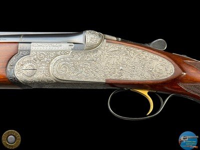 BERETTA SO4 - CUSTOM ORDER - 12 GA O/U HAND-DETACHABLE - FERRANTE ENGRAVED - Image 10 of 20