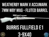 WEATHERBY USA - MARK V ACCUMARK 7mm WBY MAG - SS FLUTED BARREL - ACCUBRAKE - 1 of 20