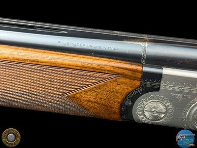 BERETTA SO4 TRAP - HAND-DETACHABLE SIDELOCK - 12 GA 29