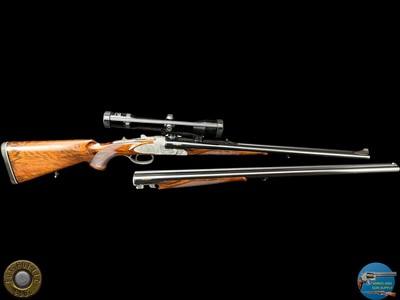 MARIO TERZI ENGRAVED - KRIEGHOFF CLASSIC BIG FIVE 500/416 + 20 GA BBLS - IN TERZI BOOK PAGES 92-95 - CASED - ZEISS SCOPE - Image 2 of 20