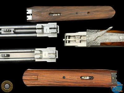 MARIO TERZI ENGRAVED - KRIEGHOFF CLASSIC BIG FIVE 500/416 + 20 GA BBLS - IN TERZI BOOK PAGES 92-95 - CASED - ZEISS SCOPE - Image 15 of 20
