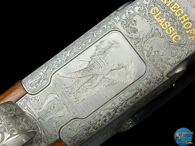 MARIO TERZI ENGRAVED - KRIEGHOFF CLASSIC BIG FIVE 500/416 + 20 GA BBLS - IN TERZI BOOK PAGES 92-95 - CASED - ZEISS SCOPE - Image 17 of 20
