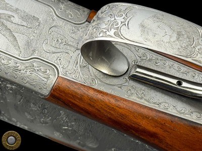MARIO TERZI ENGRAVED - KRIEGHOFF CLASSIC BIG FIVE 500/416 + 20 GA BBLS - IN TERZI BOOK PAGES 92-95 - CASED - ZEISS SCOPE - Image 14 of 20