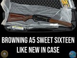 LNIB BROWNING A5 SWEET 16 GA - 26" INVECTOR DS - CASED W/ ACC. - 2024 - 1 of 17