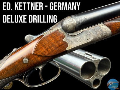 ED. KETTNER GERMANY - DELUXE DRILLING - 12 X 12 X 9X57 -ALL OF THE FEATURES - Image 1 of 20