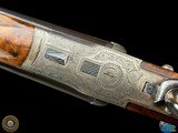 1931 J. ALBRECHT SIDELOCK DRILLING 12GAX12GAX8X57 - GAME SCENE ENGRAVED - Image 19 of 20