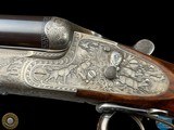 1931 J. ALBRECHT SIDELOCK DRILLING 12GAX12GAX8X57 - GAME SCENE ENGRAVED - Image 18 of 20