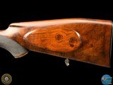 1931 J. ALBRECHT SIDELOCK DRILLING 12GAX12GAX8X57 - GAME SCENE ENGRAVED - Image 4 of 20