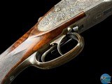 1931 J. ALBRECHT SIDELOCK DRILLING 12GAX12GAX8X57 - GAME SCENE ENGRAVED - Image 8 of 20