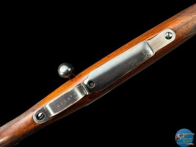 1903 JOHN RIGBY & CO SPORTING BEST BOLT RIFLE - 9.3X62 - CASED - Image 6 of 20