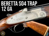 BERETTA SO4 TRAP - 12 GA -29" MOD/ FULL - RH MONTE CARLO - PENNY START - 1 of 17