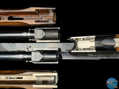 KRIEGHOFF K-80 12 GA - 2 BARREL SET - 32" W/ ADJ. RIB + 30" - CASED W/ ACC - LH STOCK - Image 18 of 20