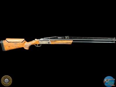 KRIEGHOFF K-80 12 GA - 2 BARREL SET - 32" W/ ADJ. RIB + 30" - CASED W/ ACC - LH STOCK - Image 3 of 20