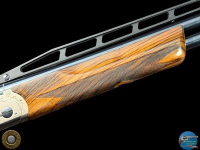 KRIEGHOFF K-80 12 GA - 2 BARREL SET - 32" W/ ADJ. RIB + 30" - CASED W/ ACC - LH STOCK - Image 13 of 20