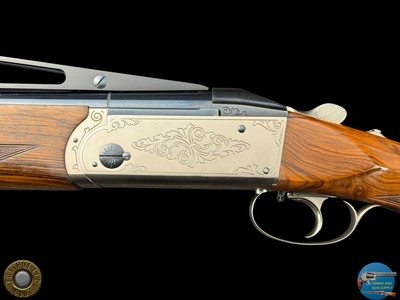 KRIEGHOFF K-80 12 GA - 2 BARREL SET - 32" W/ ADJ. RIB + 30" - CASED W/ ACC - LH STOCK - Image 10 of 20