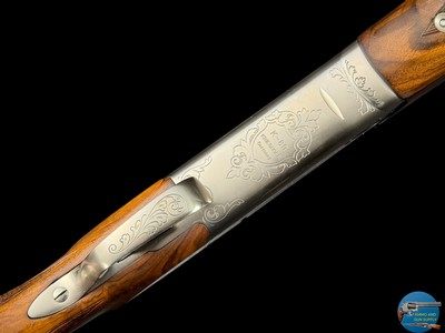 KRIEGHOFF K-80 12 GA - 2 BARREL SET - 32" W/ ADJ. RIB + 30" - CASED W/ ACC - LH STOCK - Image 7 of 20