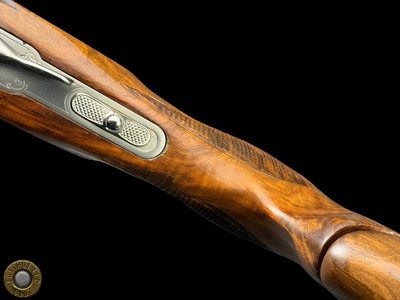 KRIEGHOFF K-80 12 GA - 2 BARREL SET - 32" W/ ADJ. RIB + 30" - CASED W/ ACC - LH STOCK - Image 17 of 20