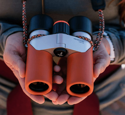 SWAROVSKI | CL COMPANION III BINOCULARS | 8X30 DESERT ORANGE | MODEL 58400 | AUTHORIZED DEALER - Image 6 of 8