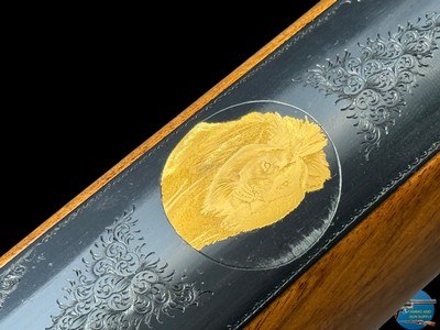 CASARTELLI ITALY - DELUXE 416 RIGBY BOLT RIFLE - GOLD LION - S&B 1.5-6X42 - Image 20 of 20