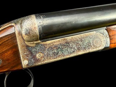 WW GREENER | PIGEON GRADE SXS | 12GA | BEAUTIFUL GUN | SIDE-SAFETY | CASED - Image 5 of 20
