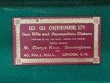 WW GREENER | PIGEON GRADE SXS | 12GA | BEAUTIFUL GUN | SIDE-SAFETY | CASED - Image 20 of 20