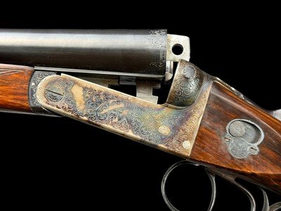 WW GREENER | PIGEON GRADE SXS | 12GA | BEAUTIFUL GUN | SIDE-SAFETY | CASED - Image 2 of 20