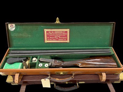 WW GREENER | PIGEON GRADE SXS | 12GA | BEAUTIFUL GUN | SIDE-SAFETY | CASED - Image 1 of 20