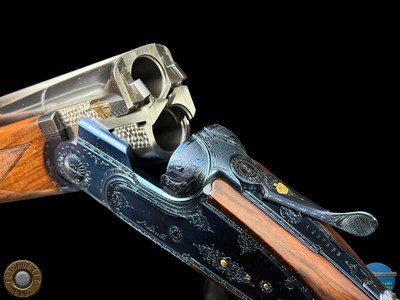 BERETTA SO4 CUSTOM NITRE BLUE 12 GA - 30" IM/FULL - DELUXE WOOD - Image 11 of 20