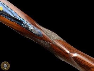 BERETTA SO4 CUSTOM NITRE BLUE 12 GA - 30" IM/FULL - DELUXE WOOD - Image 18 of 20