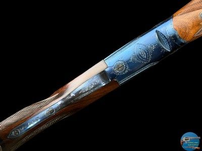 BERETTA SO4 CUSTOM NITRE BLUE 12 GA - 30" IM/FULL - DELUXE WOOD - Image 7 of 20