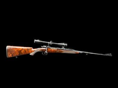 HARTMANN & WEISS | 243 WIN | ENGRAVED | SCHMIDT & BENDER SCOPE | CASED - Image 3 of 20