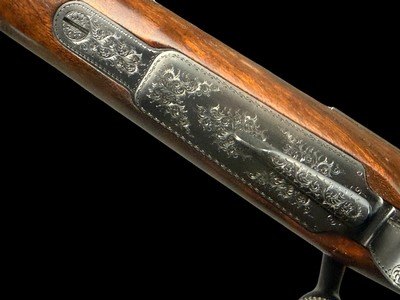 HARTMANN & WEISS | 243 WIN | ENGRAVED | SCHMIDT & BENDER SCOPE | CASED - Image 14 of 20