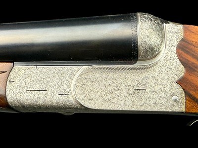 FLLI. RIZZINI | R2-E GAME GUN | SXS | 12GA | ENGRAVED | STUNNING WOOD - Image 4 of 19