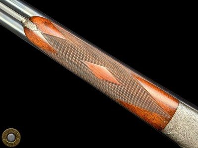 STUNNING - A. CORDY & FILS - LIEGE BELGIUM - ROUND-BODY SIDELOCK 16 GA SXS - Image 12 of 20