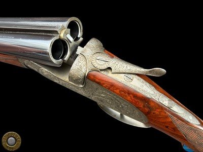 STUNNING - A. CORDY & FILS - LIEGE BELGIUM - ROUND-BODY SIDELOCK 16 GA SXS - Image 10 of 20