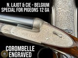 COROMBELLE ENGRAVED - LAJOT BELGIUM - SPECIAL FOR PIGEONS 12 GA HD-SLE