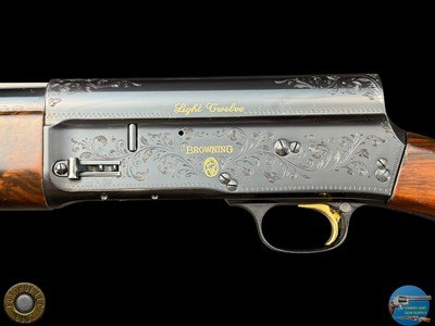 FN BROWNING AUTO 5 LIGHT TWELVE SPECIAL FOR WOODCOCK - GOLD INLAID - Image 10 of 20