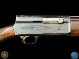RARE FN A-5 GRADE 3 ENGRAVED FACTORY SPECIAL FOR PIGEONS - GOLD INLAID - Image 6 of 20