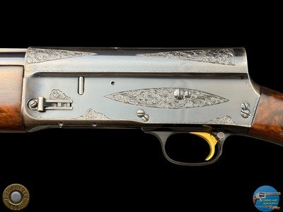 RARE FN A-5 GRADE 3 ENGRAVED FACTORY SPECIAL FOR PIGEONS - GOLD INLAID - Image 12 of 20