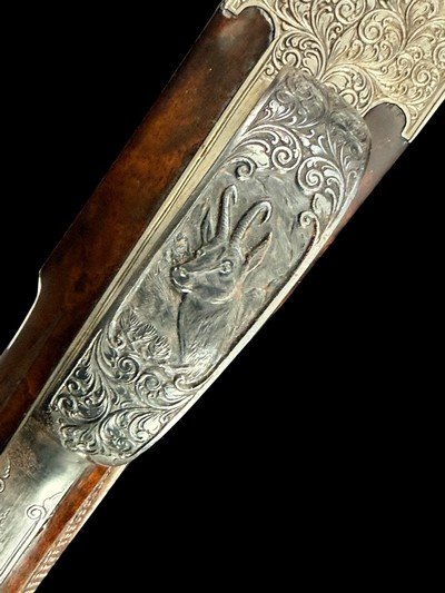 EXCEPTIONAL | FRANZ SODIA | AUSTRIA | ST HUBERTUS | HAND-DETACHABLE SIDLEOCK | EXHIBITION ENGRAVING | - Image 6 of 15