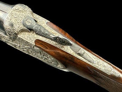 EXCEPTIONAL | FRANZ SODIA | AUSTRIA | ST HUBERTUS | HAND-DETACHABLE SIDLEOCK | EXHIBITION ENGRAVING | - Image 7 of 15